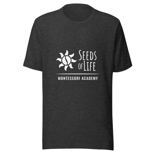 Seeds of Life Parent Tee - Dark Grey Heather