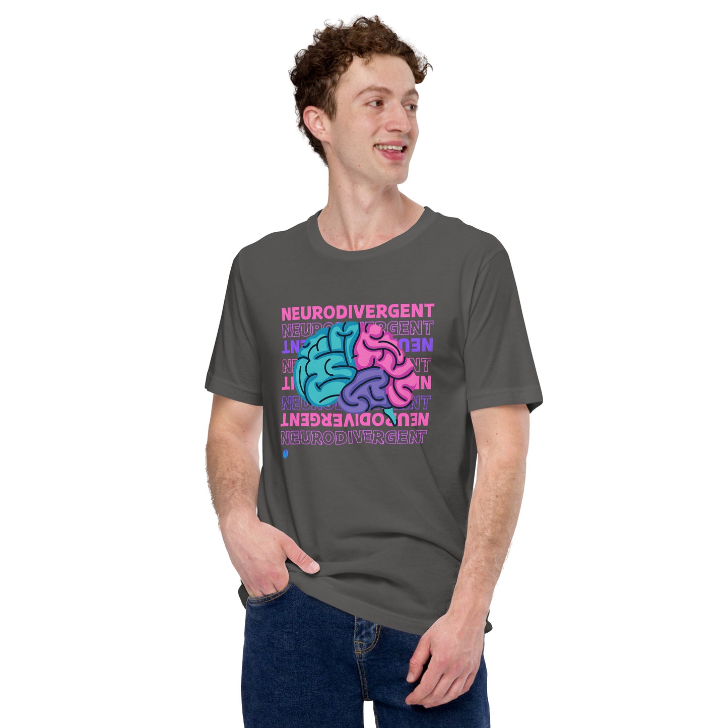 The Neurodivergent Brain T-Shirt - Empowering Neurodiversity Graphic Tee for Inclusivity