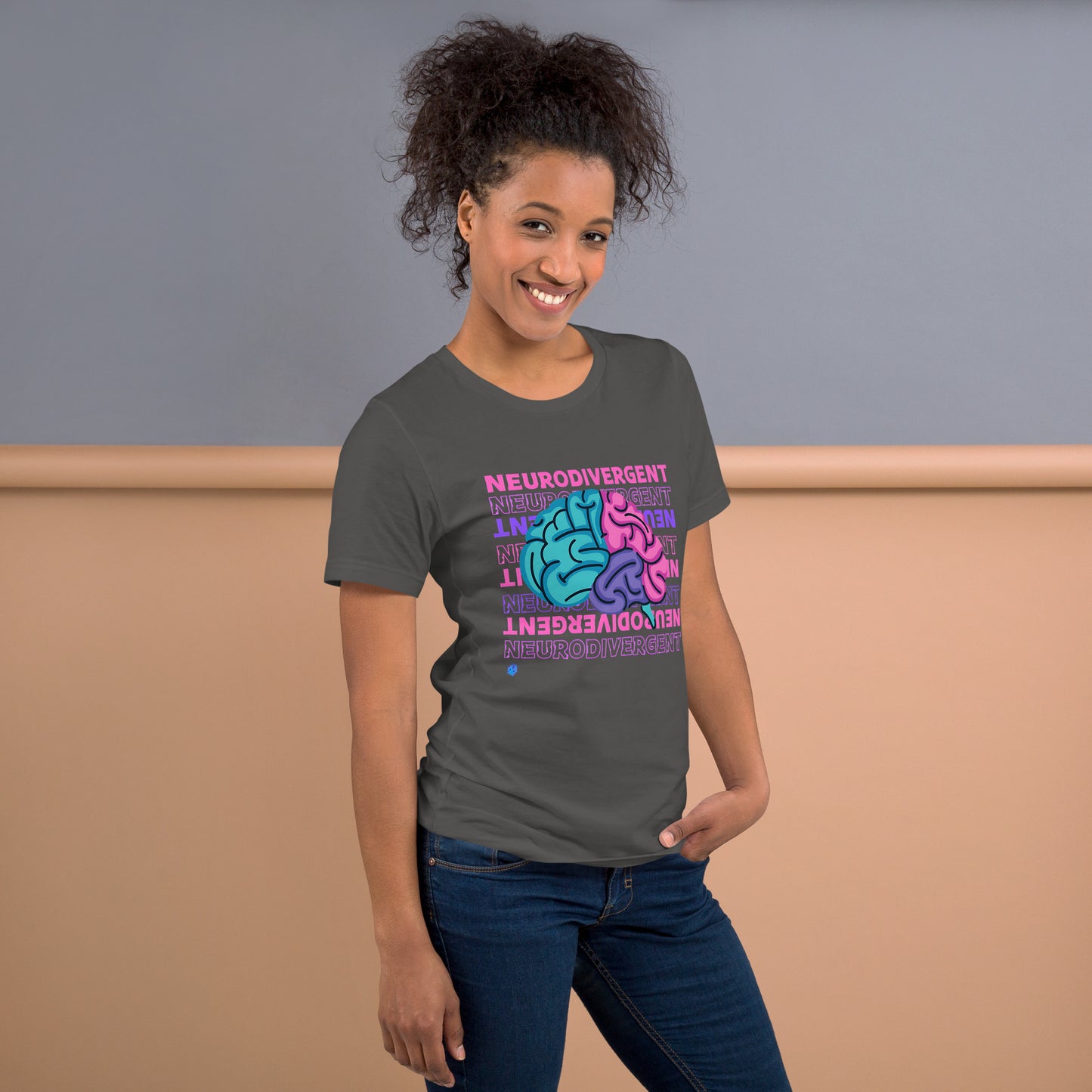 The Neurodivergent Brain T-Shirt - Empowering Neurodiversity Graphic Tee for Inclusivity