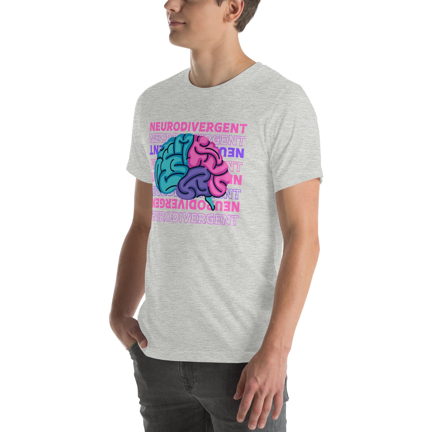 The Neurodivergent Brain T-Shirt - Empowering Neurodiversity Graphic Tee for Inclusivity