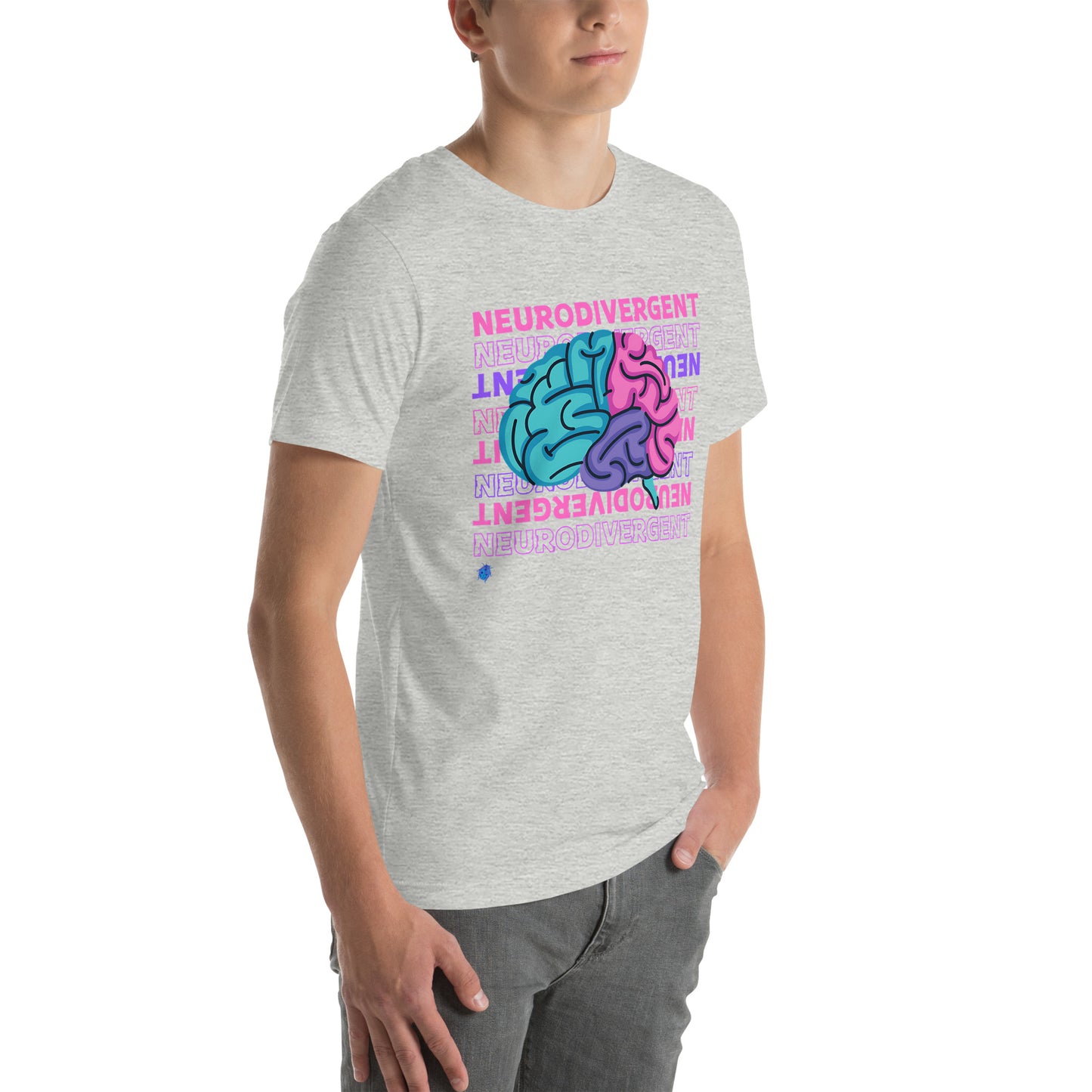 The Neurodivergent Brain T-Shirt - Empowering Neurodiversity Graphic Tee for Inclusivity