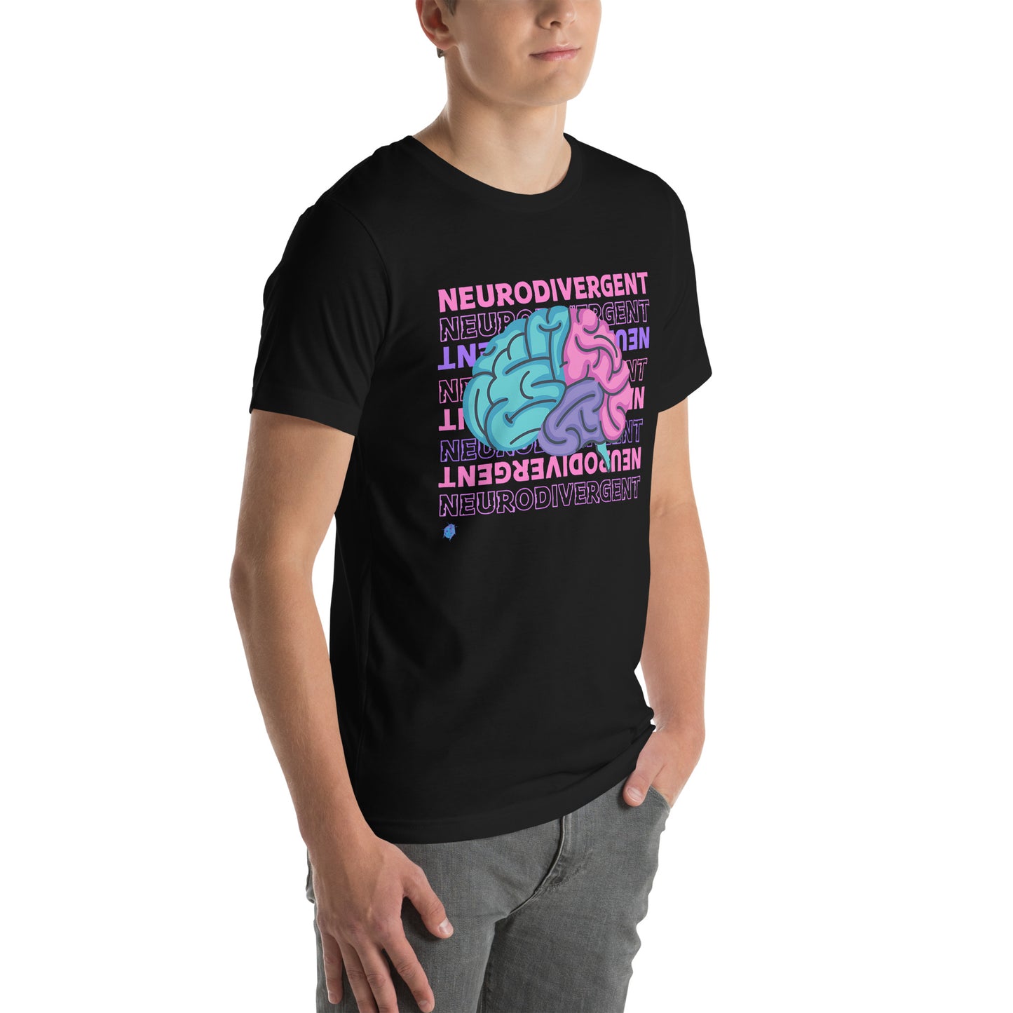 The Neurodivergent Brain T-Shirt - Empowering Neurodiversity Graphic Tee for Inclusivity