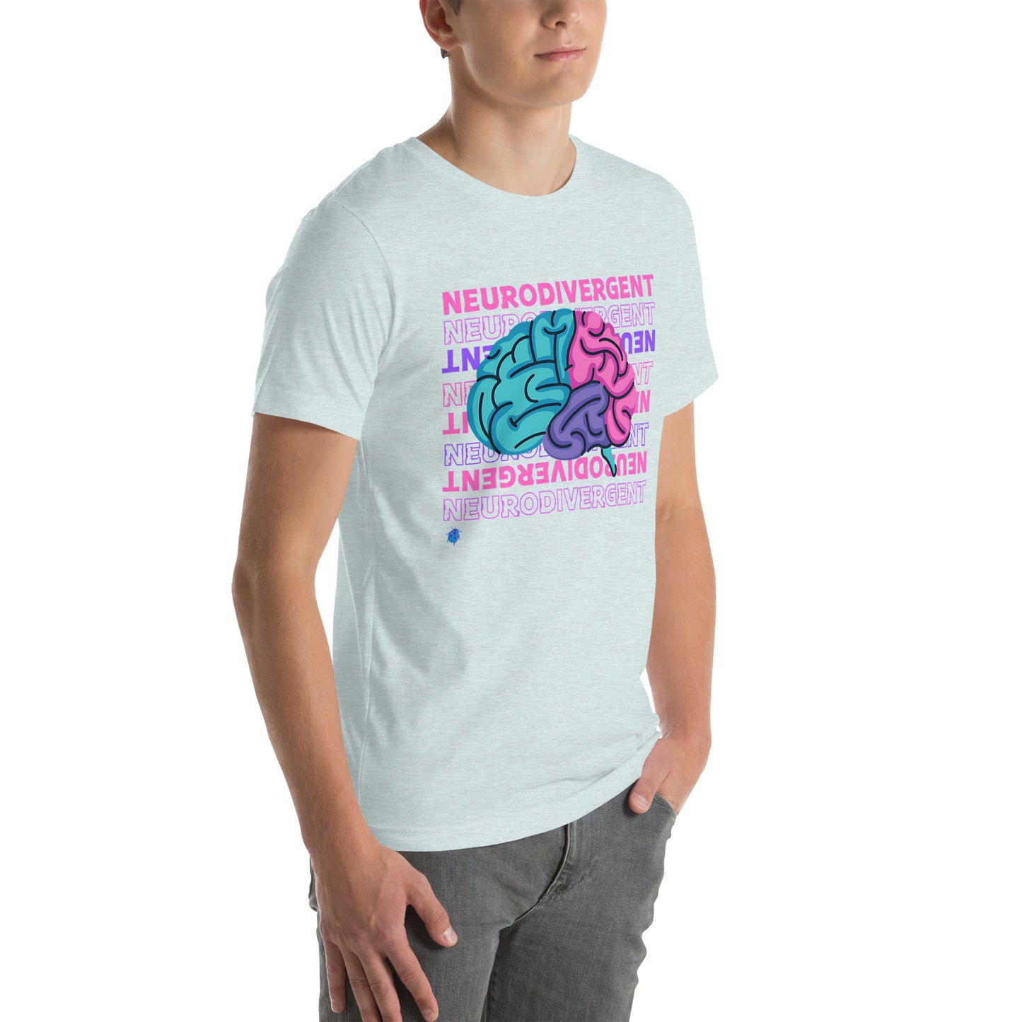 The Neurodivergent Brain T-Shirt - Empowering Neurodiversity Graphic Tee for Inclusivity