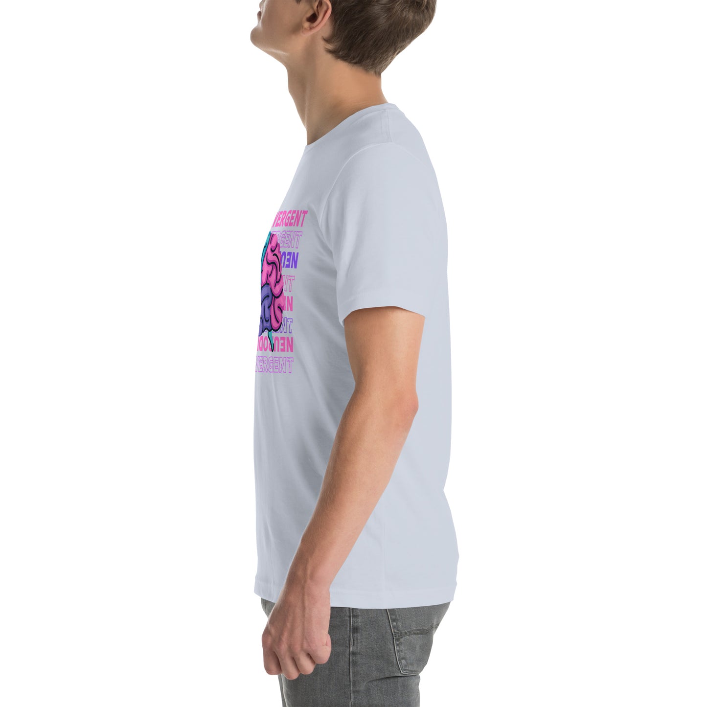 The Neurodivergent Brain T-Shirt - Empowering Neurodiversity Graphic Tee for Inclusivity