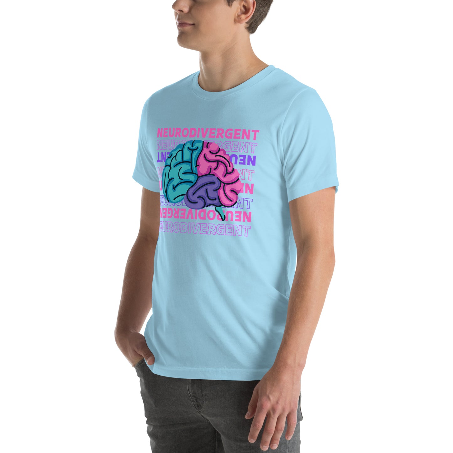 The Neurodivergent Brain T-Shirt - Empowering Neurodiversity Graphic Tee for Inclusivity