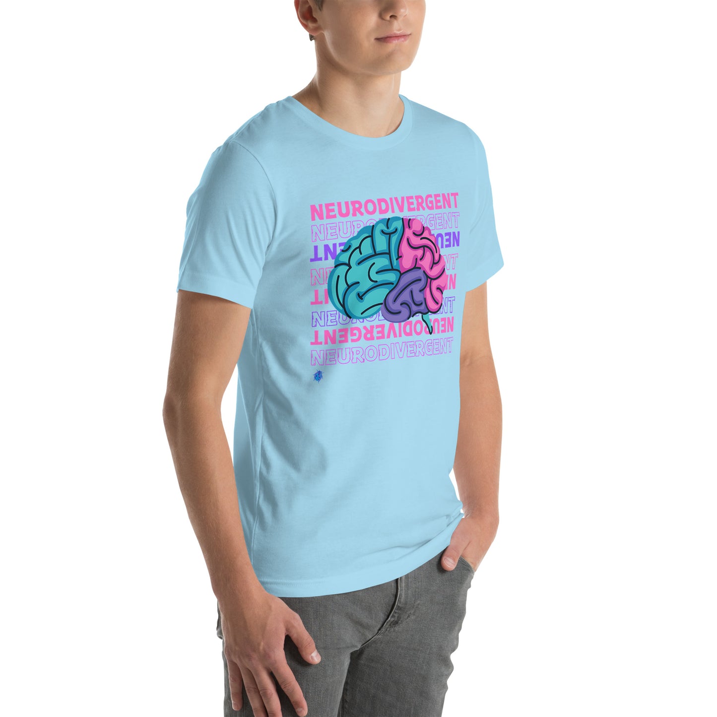 The Neurodivergent Brain T-Shirt - Empowering Neurodiversity Graphic Tee for Inclusivity