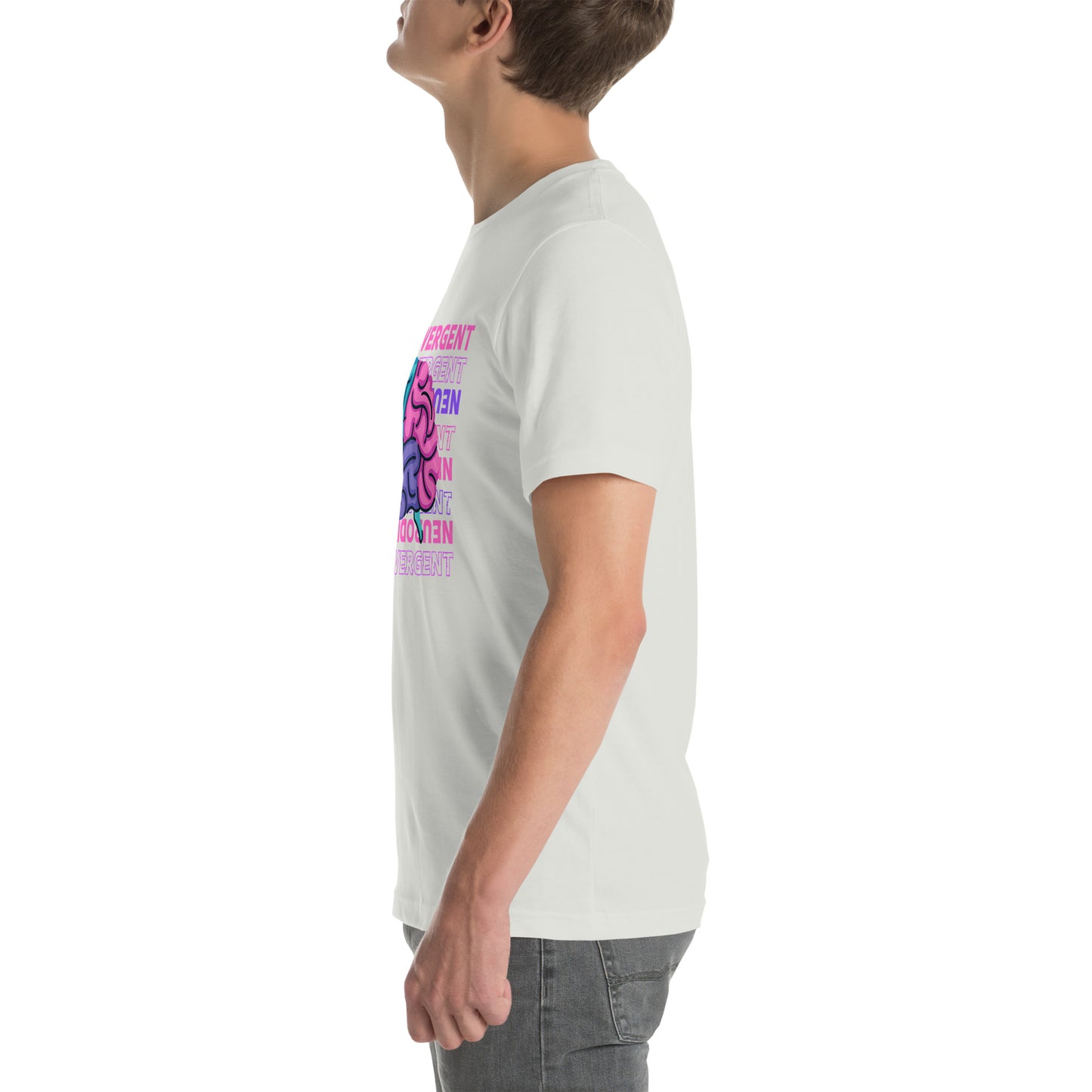 The Neurodivergent Brain T-Shirt - Empowering Neurodiversity Graphic Tee for Inclusivity