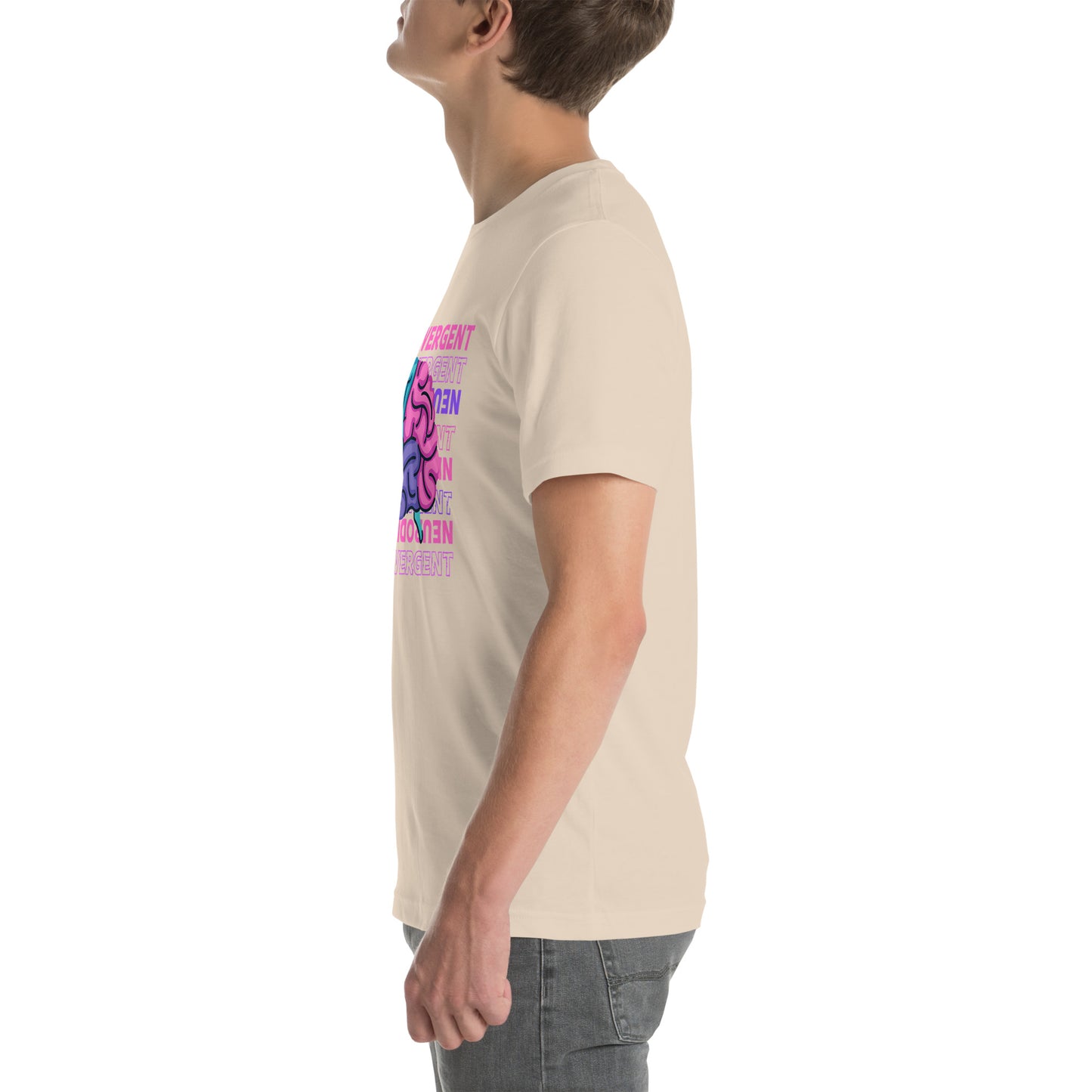 The Neurodivergent Brain T-Shirt - Empowering Neurodiversity Graphic Tee for Inclusivity