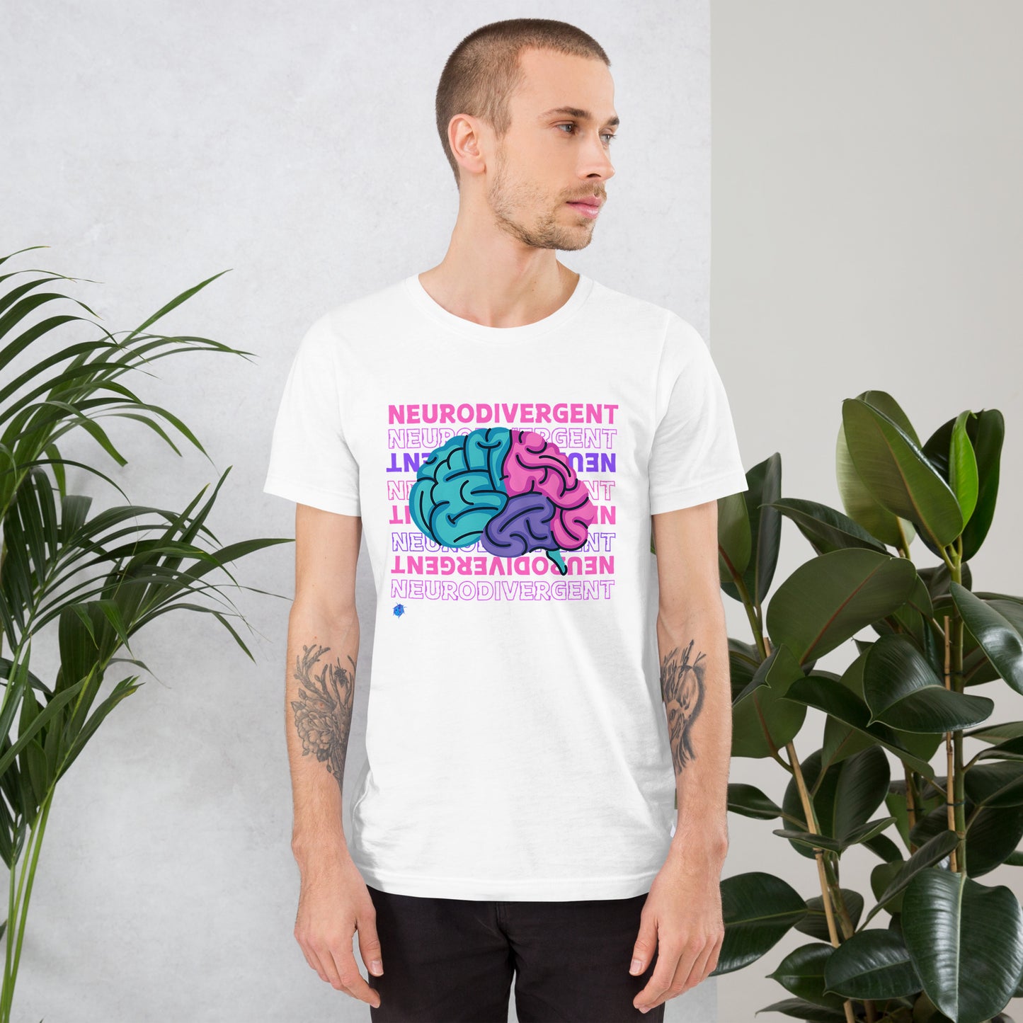 The Neurodivergent Brain T-Shirt - Empowering Neurodiversity Graphic Tee for Inclusivity