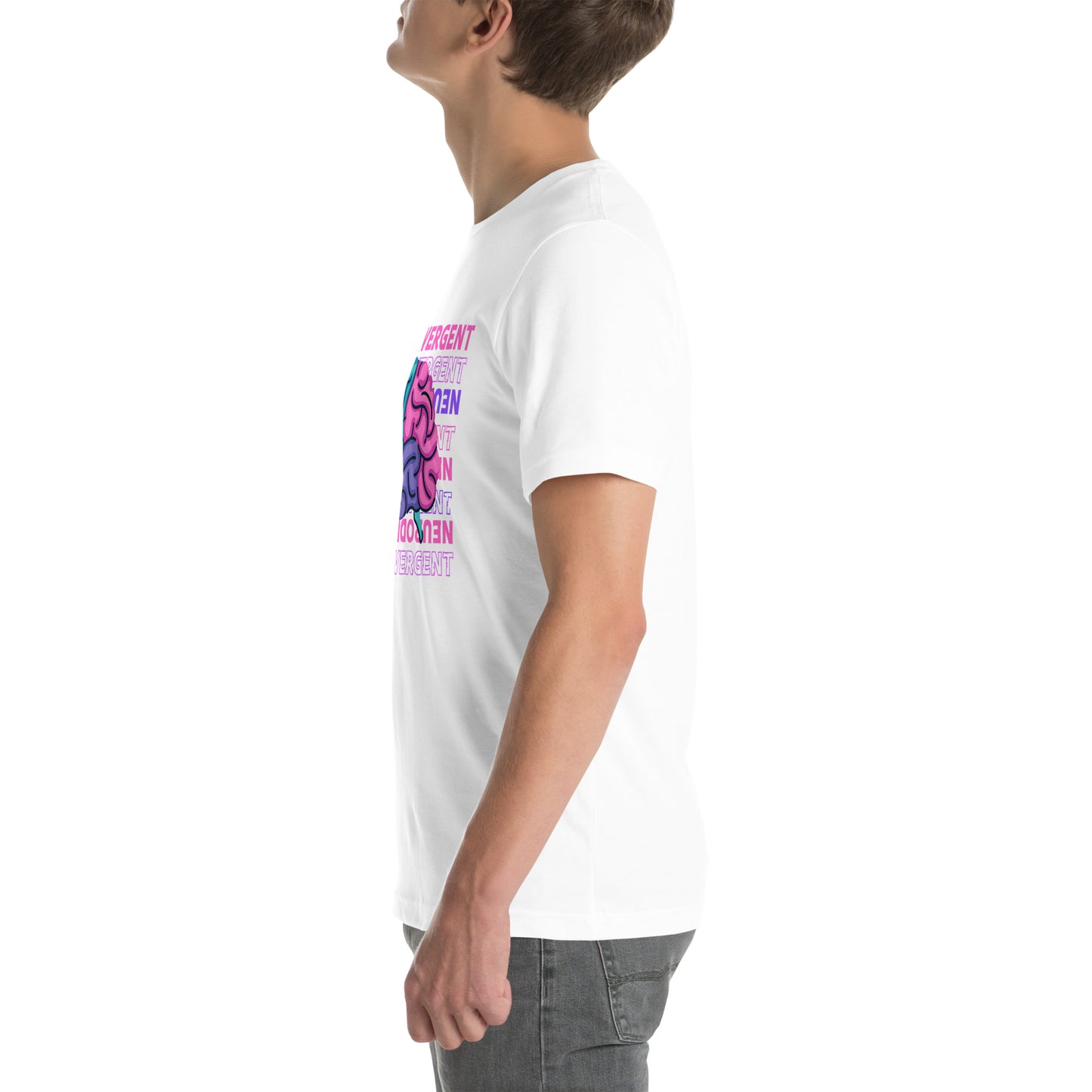 The Neurodivergent Brain T-Shirt - Empowering Neurodiversity Graphic Tee for Inclusivity