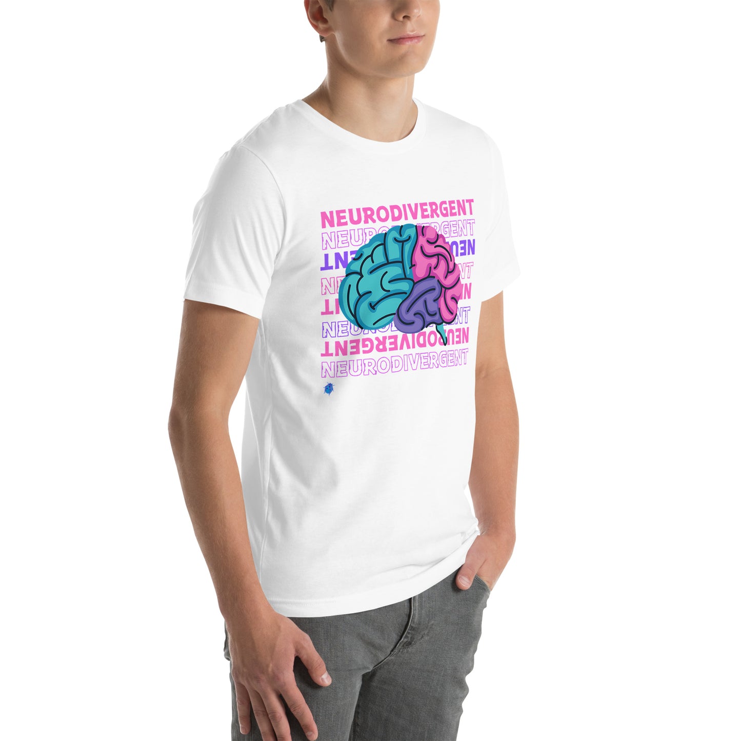 The Neurodivergent Brain T-Shirt - Empowering Neurodiversity Graphic Tee for Inclusivity