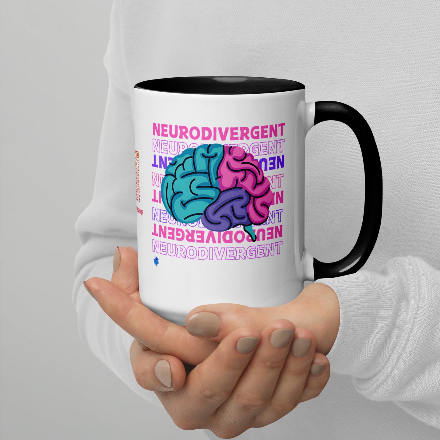 Neurodivergent Brain Mug - Empowering Neurodiversity Design for Inclusivity and Awareness