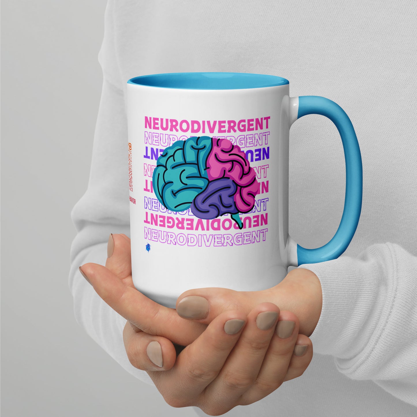 Neurodivergent Brain Mug - Empowering Neurodiversity Design for Inclusivity and Awareness